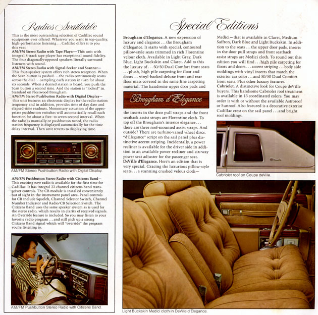 1977 Cadillac Brochure Page 8